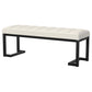 Mesa - Boucle Upholstered Tufted Accent Bench