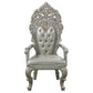 Sandoval - Arm Chair (Set of 2) - Beige Synthetic Leather & Champagne