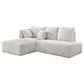 Manya - Sectional Sofa - Ivory Corduroy