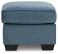 Cashton - Ottoman - Blue