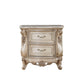 Gorsedd - Nightstand With Marble Top - Marble Top & Golden Ivory
