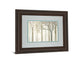 In Springtime No Border By Katherine Lowell - Framed Print Wall Art - Beige