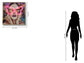 Electric Butterfly Gaze - 33" x 33" Framed Wall Art - Pink