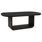 Leandro - 78" Extension Dining Room Table - Burnished Black