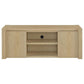 Laurelton - 60" 2-Door TV Stand Media Console - Light Oak