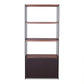 Sara - Bookshelf - Walnut & Sandy Black