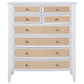 Bexhill - 8-Drawer Chest Of Drawers - White