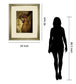 Jesus Christ By Nito - Framed Print Wall Art - Dark Brown