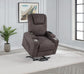 Louie - Chenille Upholstered Power Lift Massage Chair