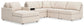 Modmax - U-Shaped Sectional - Oyster