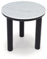 Xandrum - Occasional Table Set (Set of 3) - Black / White