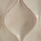 Edselham - Paper Table Lamp - Distressed Cream