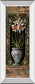 Blanco Botanical Il By Douglas - Mirror Framed Print Wall Art - Beige