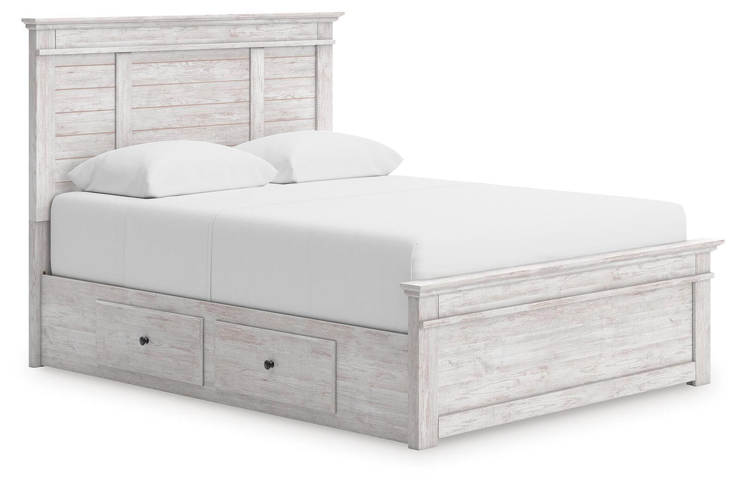 Makidern - Panel Storage Bed
