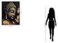 Buddha On Black - Black
