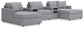 Modmax - U-Shaped Sectional - Granite