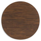 Lyncott - Round Dining Room Table - Brown