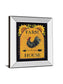 Sunny Farmhouse By Lisa Hillker - Mirror Framed Print Wall Art - Orange
