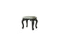 House Delphine - Stool - Ivory Fabric & Charcoal