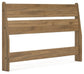 Deanlow - Full Panel Headboard - Honey
