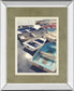 Eastern Coastal By Sarah Gardner - Mirror Framed Print Wall Art - Beige