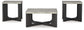 Sharstorm - Occasional Table Set (Set of 3) - Two-tone Gray