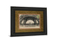 La Base De La Eifel By Wild Apple Studio - Framed Print Wall Art - Light Brown