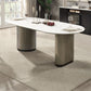 Clayten - Dining Table - Engineered Top & Light Oak