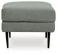 Hazela - Ottoman - Charcoal