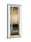 Birch Landing Il By St Germain - Mirror Framed Print Wall Art - Beige
