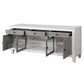 Katia - TV Stand - Rustic Gray & Weathered White