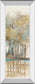 Woodlot II By Allison Pearce - Mirrored Frame Wall Art - Light Brown