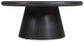 Bracken - Round Cocktail Table - French Black