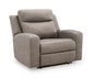 Ellis Court - Zero Wall Power Wide Recliner - Coin