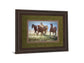 Morning Stroll By Wendy Caro - Framed Print Wall Art - Light Brown