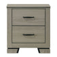 Joanna - Nightstand - Weathered Gray