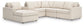 Modmax - U-Shaped Sectional - Oyster