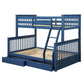 Haley II - Twin Over Full Bunk Bed With Storage