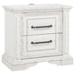 Mckinney - 2-Drawer Nightstand With Dual USB - Vintage White