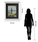 Big Ben By Alan Lambert - Mirror Framed Print Wall Art - Black