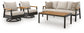 Carmel Highlands - Sofa, Chairs, Table Set (Set of 4) - Dark Brown