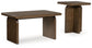 Shawbeck - Occasional Table Set (Set of 2) - Medium Brown