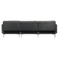 Duzzy - Sectional Sofa - Dark Gray Fabric