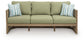 Serena Shores - Sofa With Cushion - Beige / Green