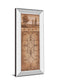Iron Landscape Il - Mirror Framed Print Wall Art - Beige
