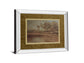 Woodland Solitude By Veronica Faust - Mirror Framed Print Wall Art - Light Brown