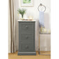 Swart - Cabinet - Marble Top & Gray