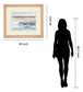 Beyond The Sea By Valeria Mravyan - Framed Print Wall Art - Pink