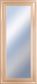 18x42 Decorative Framed Wall Mirror By Classy Art Promotional Mirror Frame #45 - Beige