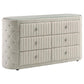 Sonya - 6-Drawer Upholstered Bedroom Dresser